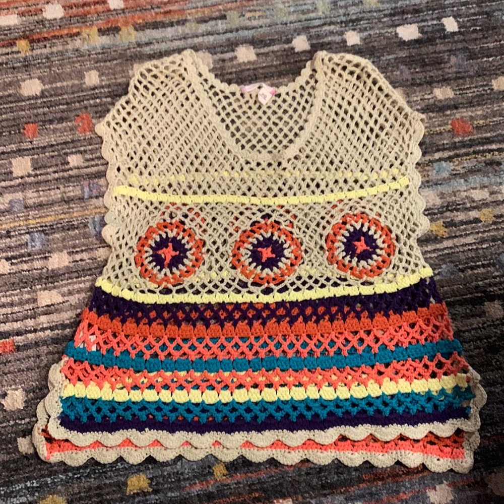 Chelsea & Violet Crochet Top -XS
